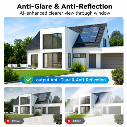 Smart 2K Window Security Camera