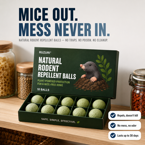 Natural Rodent Repellent Balls (10 Pieces)