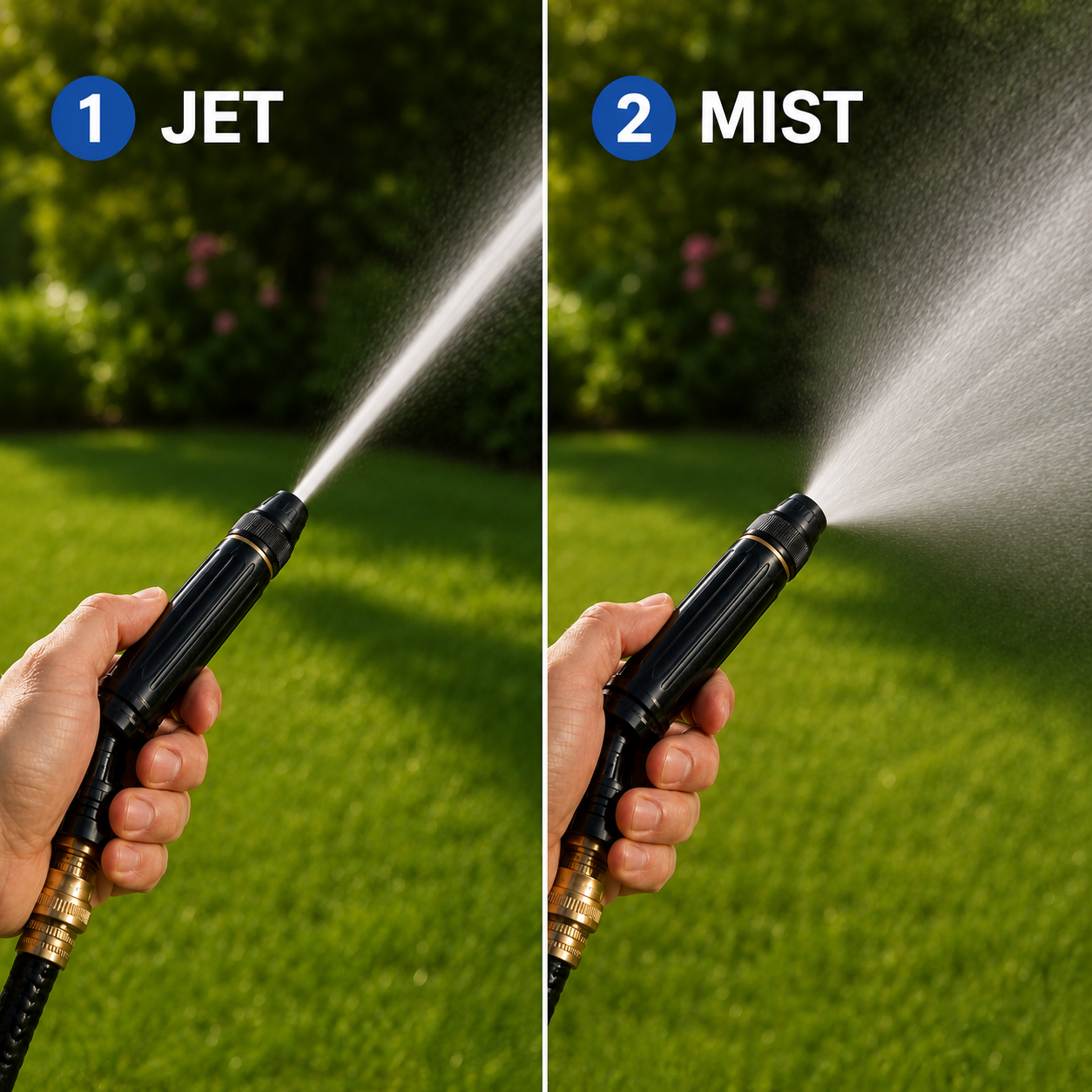 Power Wash Nozzle — Turns Any Hose Into a Pressure Washer