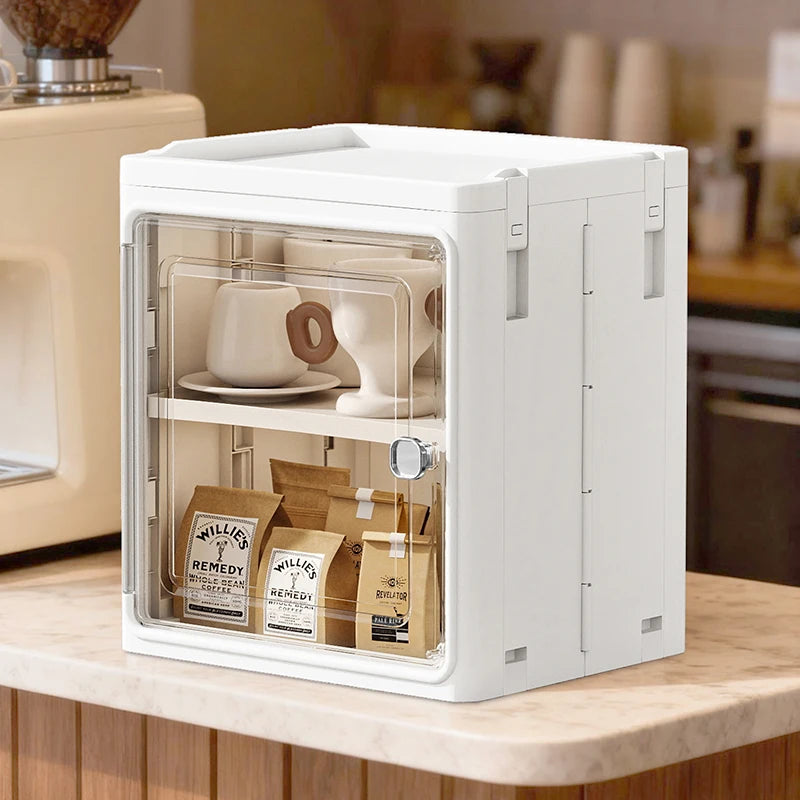 Multifunctional Foldable Dustproof Gap Storage Cabinet