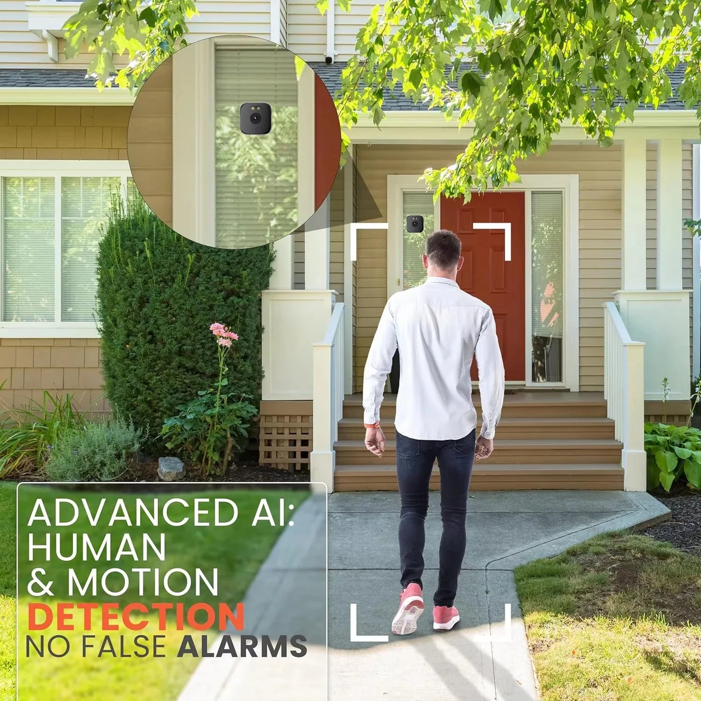 Smart 2K Window Security Camera