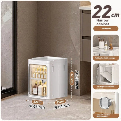 Multifunctional Foldable Dustproof Gap Storage Cabinet