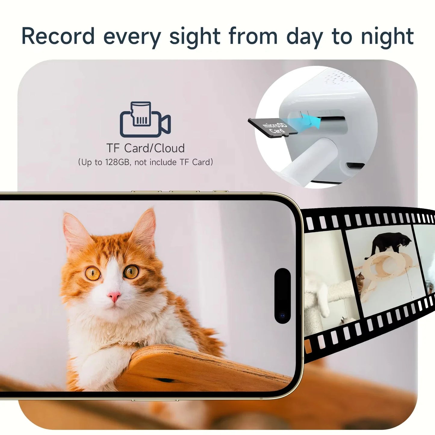 Smart 2K Window Security Camera
